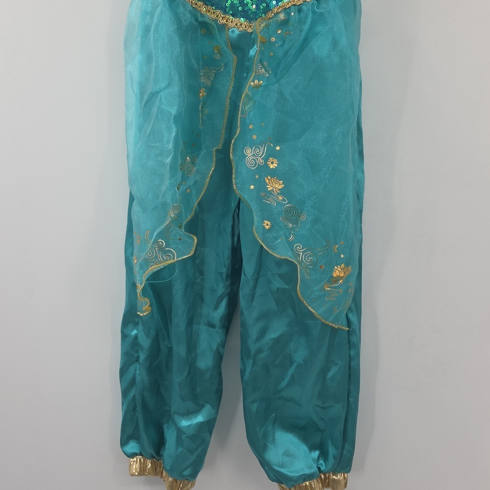 Princess Jasmine Costume with Headband and Braid - Picture 11 of 16